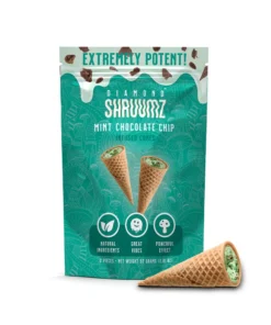 Diamond Shruumz Mint Chocolate Chip Cones