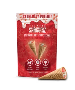 Diamond Shruumz Strawberry Cheesecake Cones