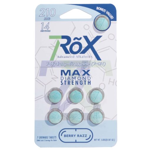 7RõX 7OH Tablets 30mg 7pc - Berry Razz