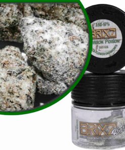 BRIXZ Blizzardz THCa Indoor Flower 3.5g - Durban Poison