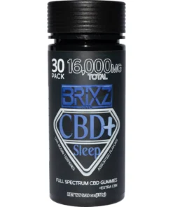 BRIXZ CBD+ Gummies 535mg 30pc - Sleep