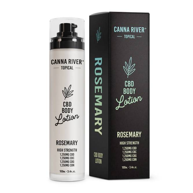 Canna River Broad Spectrum CBD Body Lotion 3.4oz