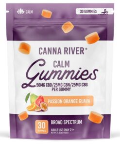 Canna River Broad Spectrum CBD Calm Gummies 3000mg 30pc