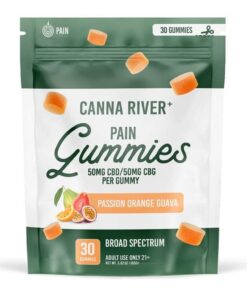 Canna River Broad Spectrum CBD Pain Gummies 3000mg 30pc