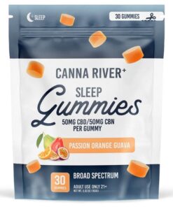 Canna River Broad Spectrum CBD Sleep Gummies 3000mg 30pc