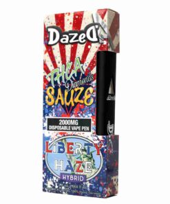 Dazed THCa Diamonds Sauze Disposable Vape Pen 2g - Liberty Haze