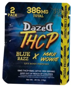 Dazed THCP Gummies 386mg 2pc