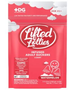 Lifted Lollies 150mg D9 Infused Suckers 5pk
