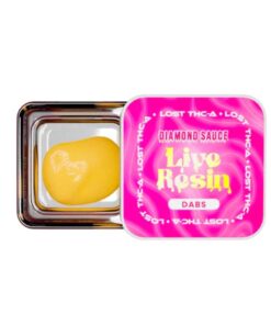 Lost THC THCa Live Resin Diamond Sauce 3g