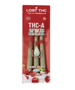 Lost THC THCa VVS Sugar Diamond Infused Pre-Rolls 3pc