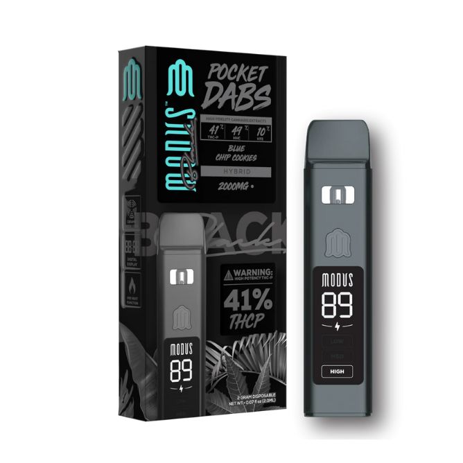 Modus Black Pocket Dabs Disposable Vape 2g