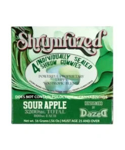 Shrumfuzed Nootropic Mushroom Gummies 4pc - Sour Apple