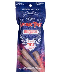 Smokin Tenns 3-Pack THCa Pre-Roll 2g