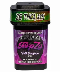 BRIXZ TerpZa 33% THCa Flavor Enhanced Flower 2g