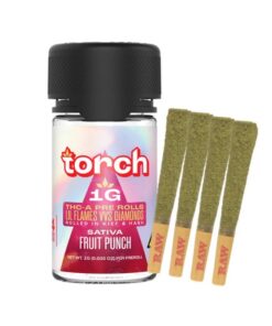 Torch Lil Flames VVS Diamonds 1g 4pc